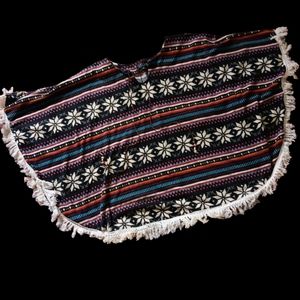💟Boho poncho